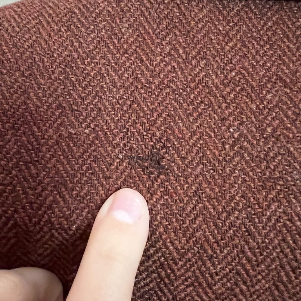 L.L. Bean wool blend blazer with shoulder padding‎ - Picture 7 of 12
